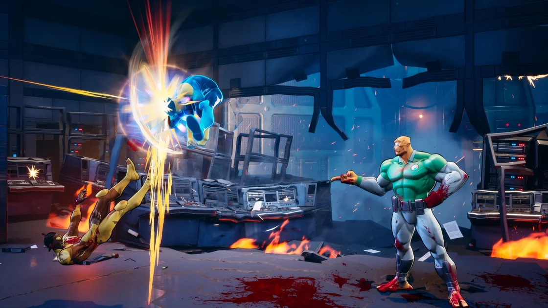 A team fight in Invincible Vs