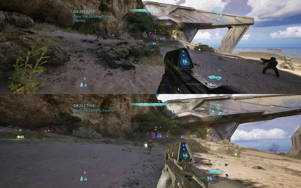 В Halo: Campaign Evolved нет разделенного экрана на ПК, но этот мод исправляет ситуацию, если вы готовы смириться с некоторыми особенностями