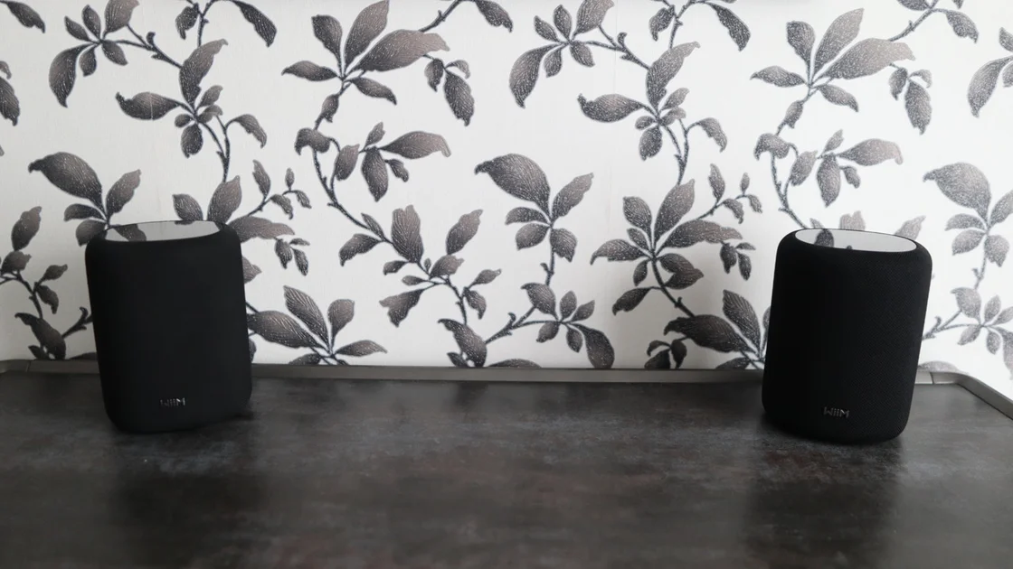 WiiM Sound Lite speaker stereo pair