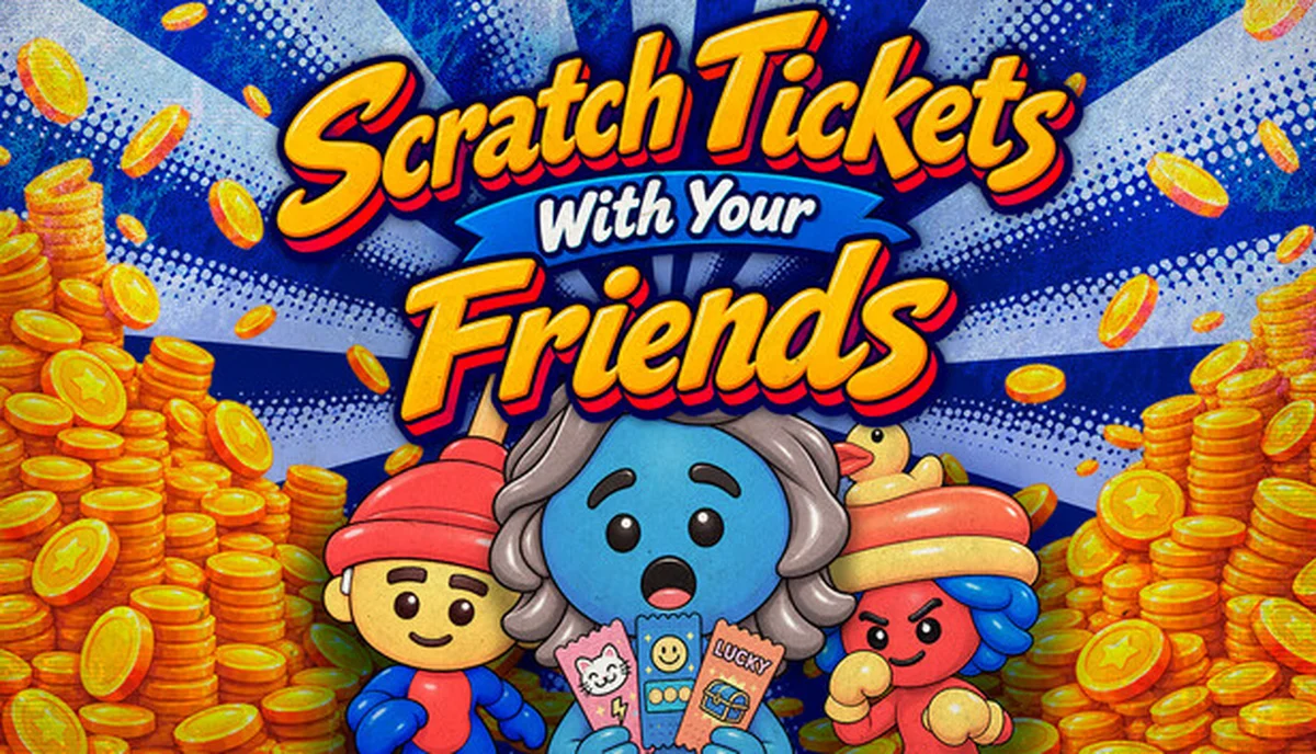 Scratch Tickets With Your Friends 🎰